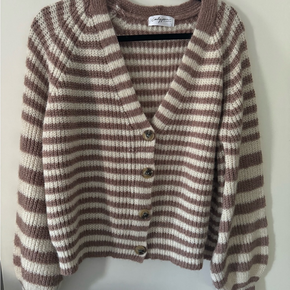 Carly jean los angeles cardigan sweater. From smoke free home.